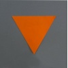 G0217 - Triangle orange format 25x25x25 papier
