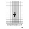 G0516 Cible de réglage FR 12.7 25/500m format 21x29.7 papier