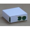 T0316 - Disques autocollants Ø 19 mm vert - en boîte distributrice