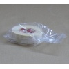T0318 - Disques autocollants Ø 19 mm rouge - en sachet plastique étanche