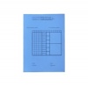 T0432 - Bloc 100 feuilles de match 25 m bleu