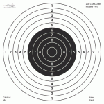 D0211 - Carabine 200 concours format 85x85 carton