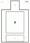 G0520- Cible M1 format 50x70 carton