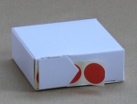 T0315 - Disques autocollants Ø 19 mm rouge - en boîte distributrice