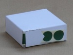 T0316 - Disques autocollants Ø 19 mm vert - en boîte distributrice
