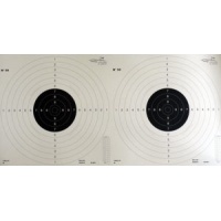 C0112 - Pistolet 25/50 mètres (N°50) double format 104x53 carton