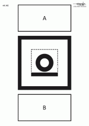 G0522 - Cible M2 format 50x70 carton