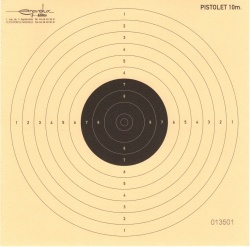 A0011 - Pistolet format 17x17 numérotée (x100)