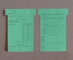 T0441 - Fiche planning universelle T3 134x80mm - vert